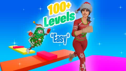 Easy 100 Parkour 🌈✨