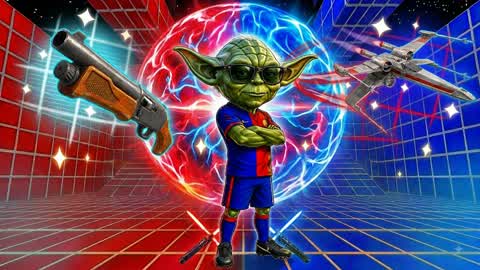 RED VS BLUE STARS WARS