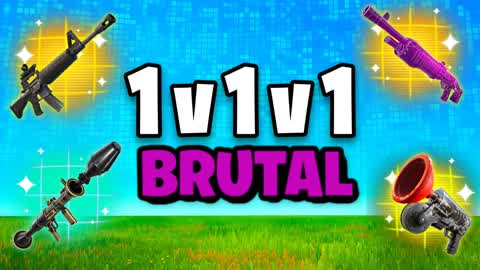 1v1v1 Brutal Reload - FFA