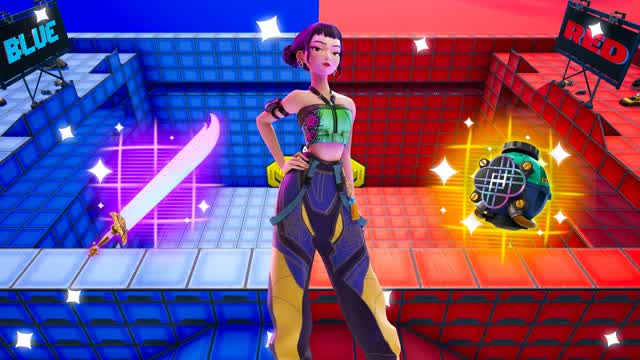 MEGA CHAOS RED VS BLUE 🔴🔵 KPOP👹