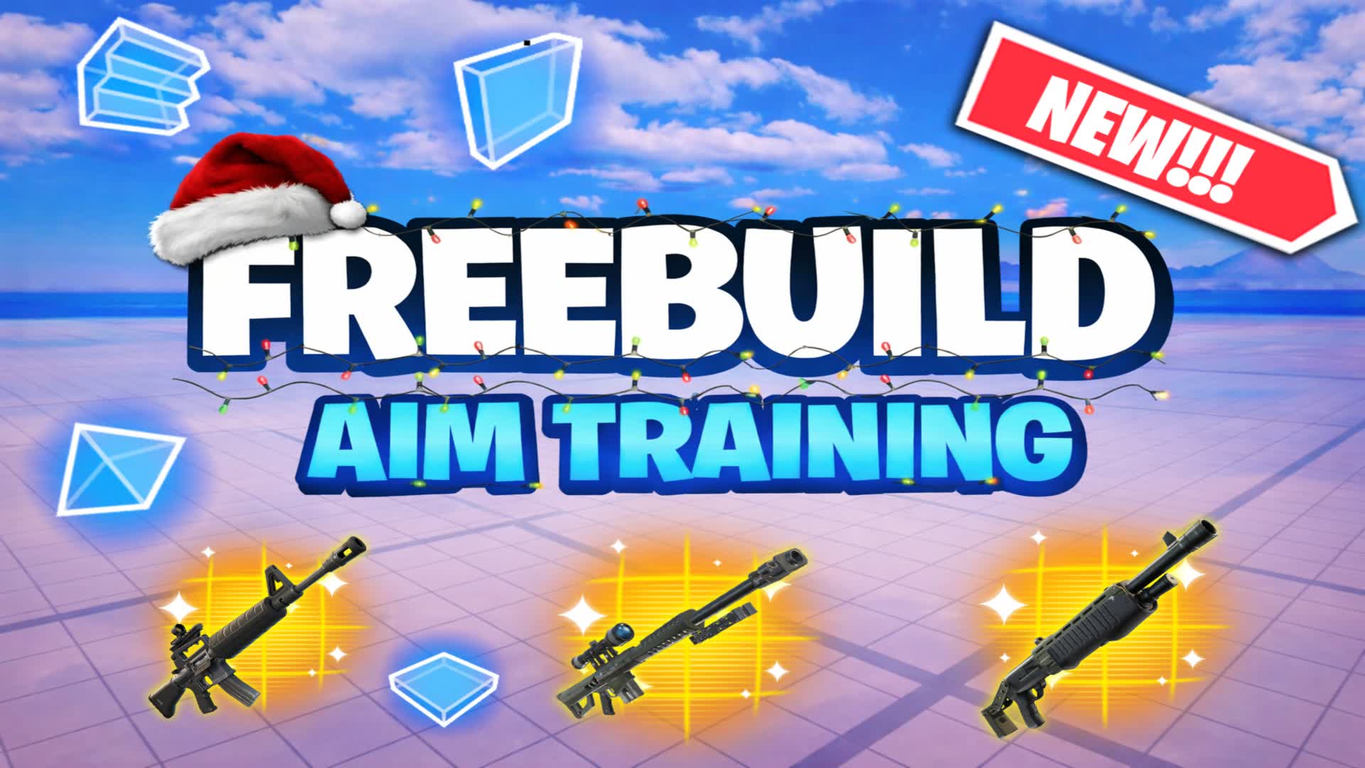 FREEBUILD MAP AIM TRAINING 💥NEW UPDATE