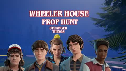 Wheelers house prop Hunt Stranger things