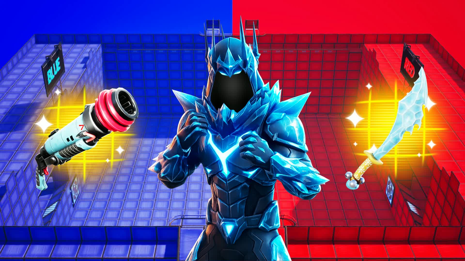 レッド VS ブルー 🔴🔵CRAZYY