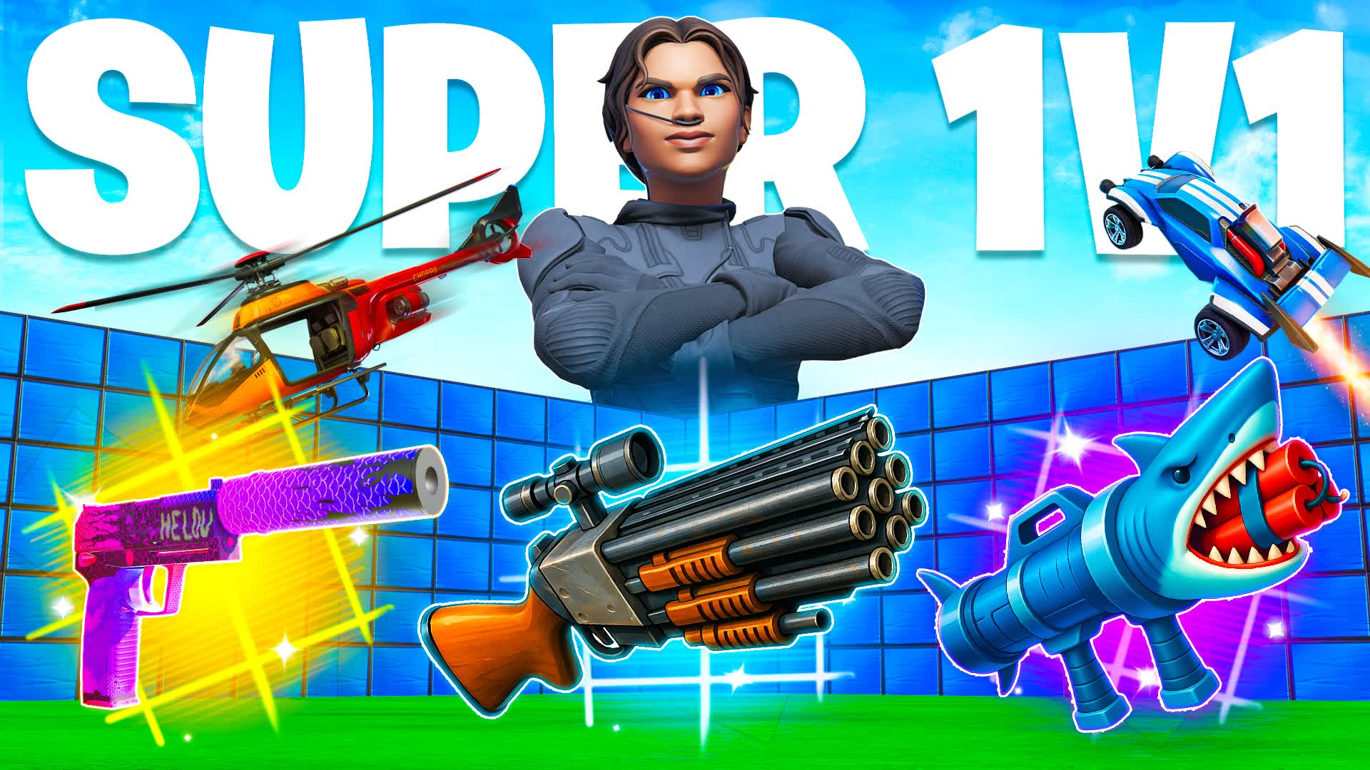 SUPER 1V1 FFA - ALL GUNS