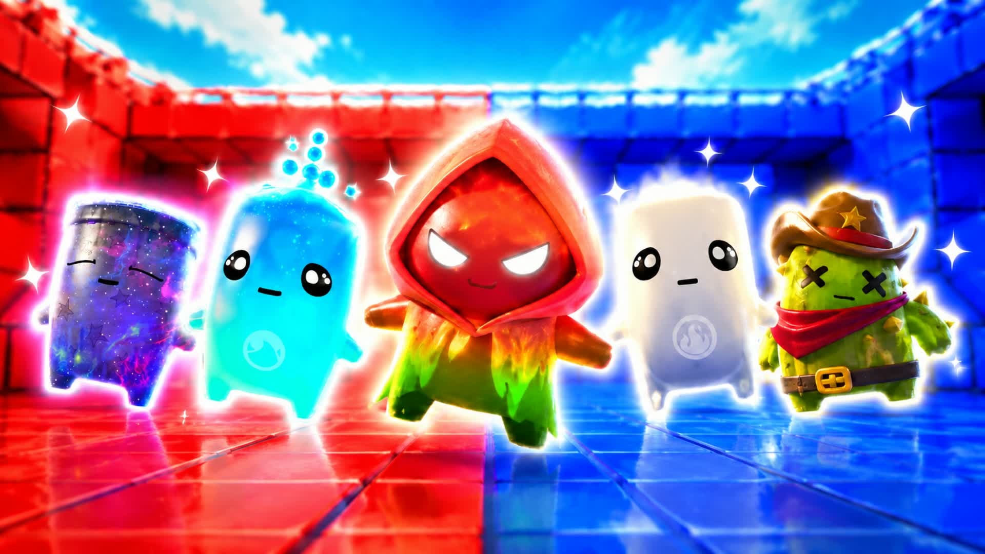SUPER RED VS BLUE BRAINROT RIVALS🔴🔵