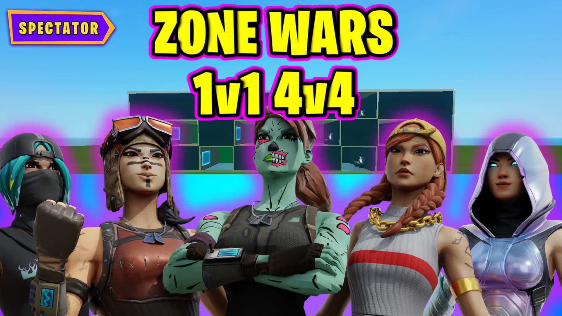 ZONE WARS 1V1 4V4 1107-4571-4857 by susucres - Fortnite Creative Map ...