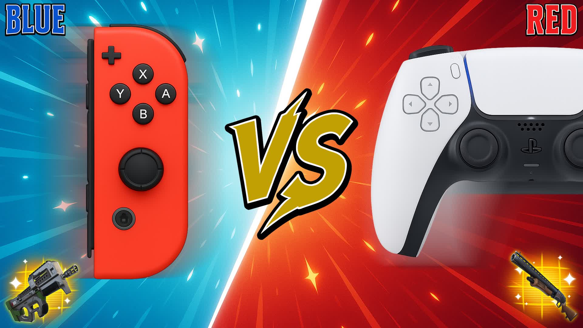 🔴 DUALSENSE VS JOYCON 🔵 BATTLE