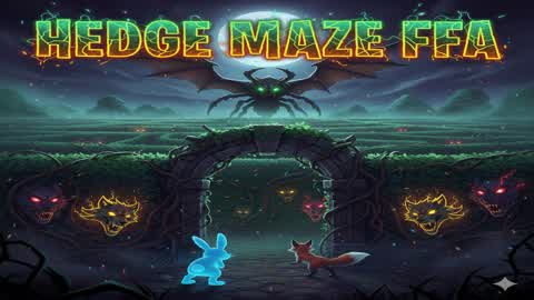 HEDGE MAZE FFA NIGHTMARES!