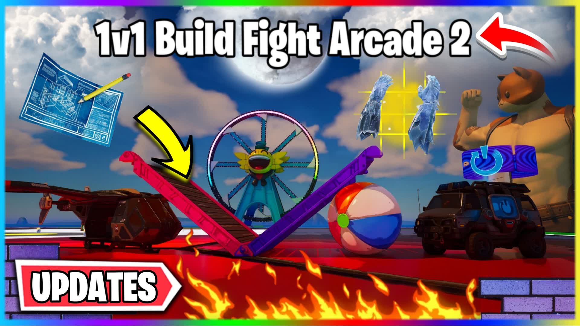 1v1 Build Fight Arcade 2 🕹