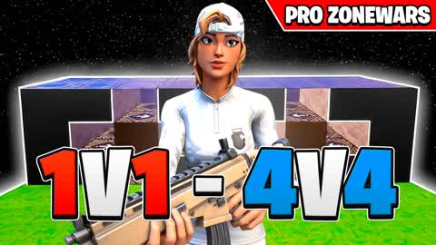 PRO MAP ZONE WARS đŻ (1V1 TO 4V4)