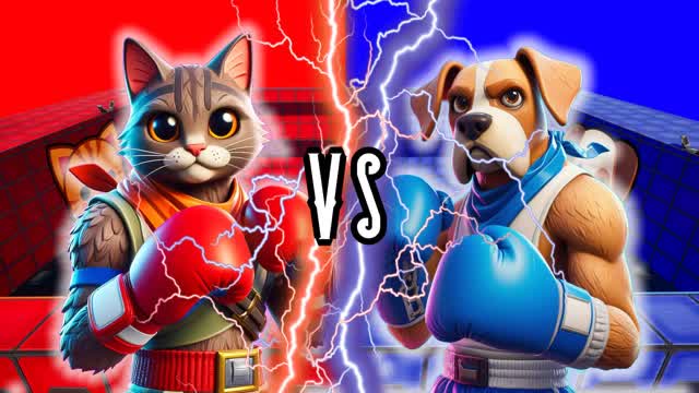 🔴DOG VS CAT🔵 CRAZY RVB