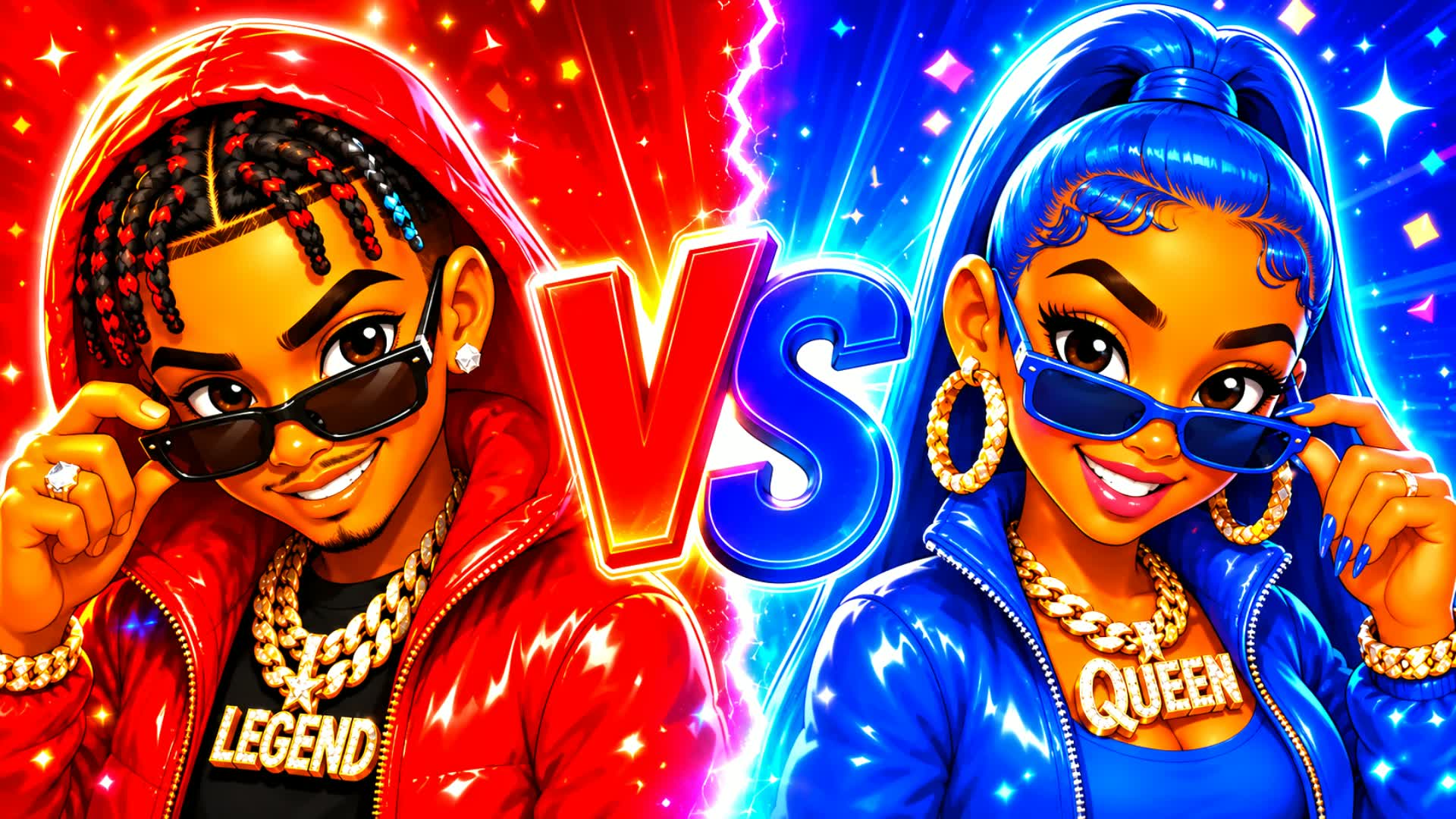 R RV RVB RED VS BLUE