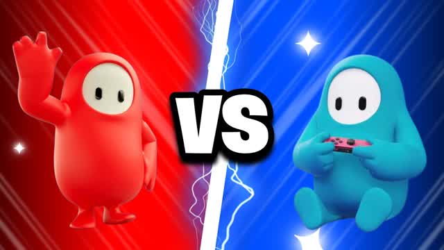 BEAN RED VS BLUE 🔴🔵