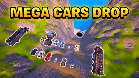 MEGA CARS DROP CHAOS RACE 🏎️💥
