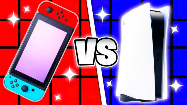 SWITCH VS CONSOLE RED VS BLUE🔴🔵D67