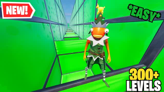 ❄️Extreme Jump Parkour 300+❄️