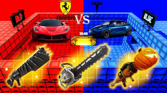 FERRARI vs TESLA đïž. BOX đ