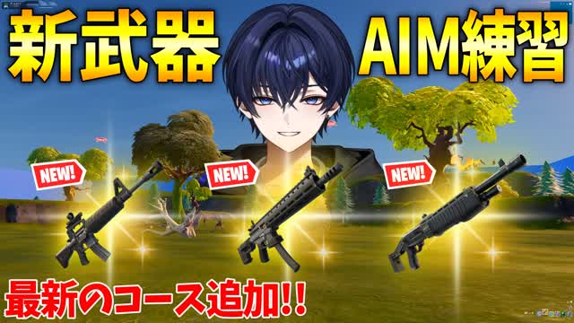 🎯ゼロビルド実戦特化型エイム練習マップ【ひろちゅーぶ練習場】