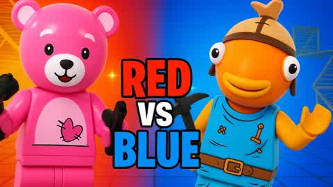 RED VS BLUE - BUILD - BRICK