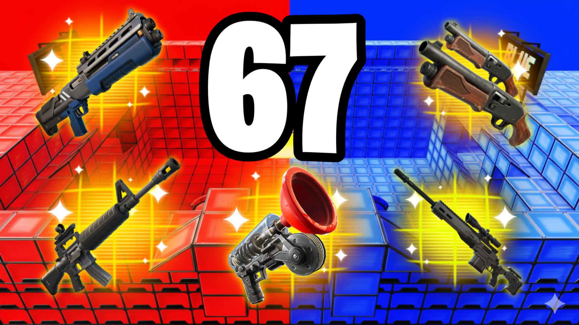 ULTRA 67 RED VS BLUE 🔴🔵