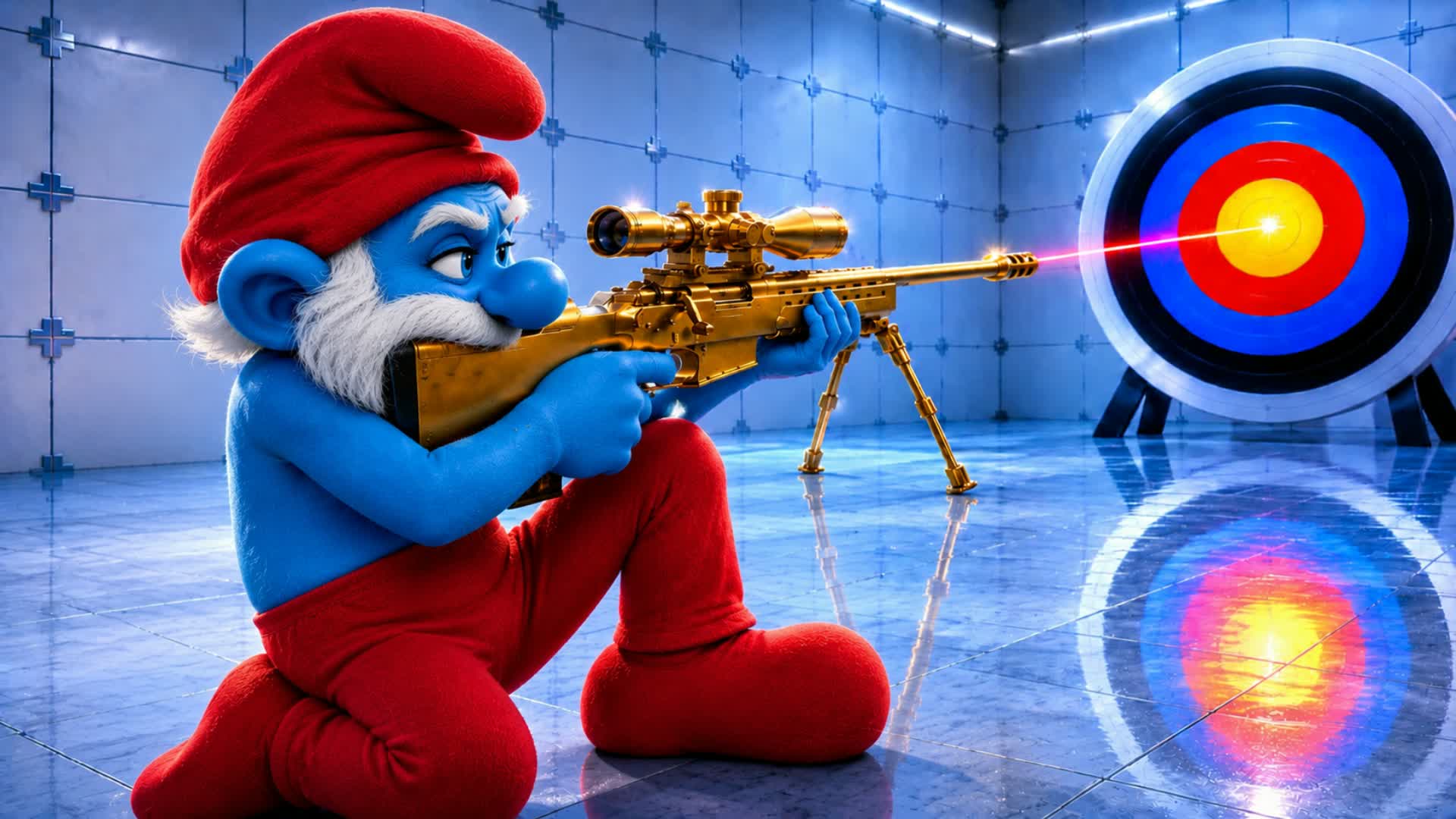 PAPA SMURF RIVALS TRICKSHOT