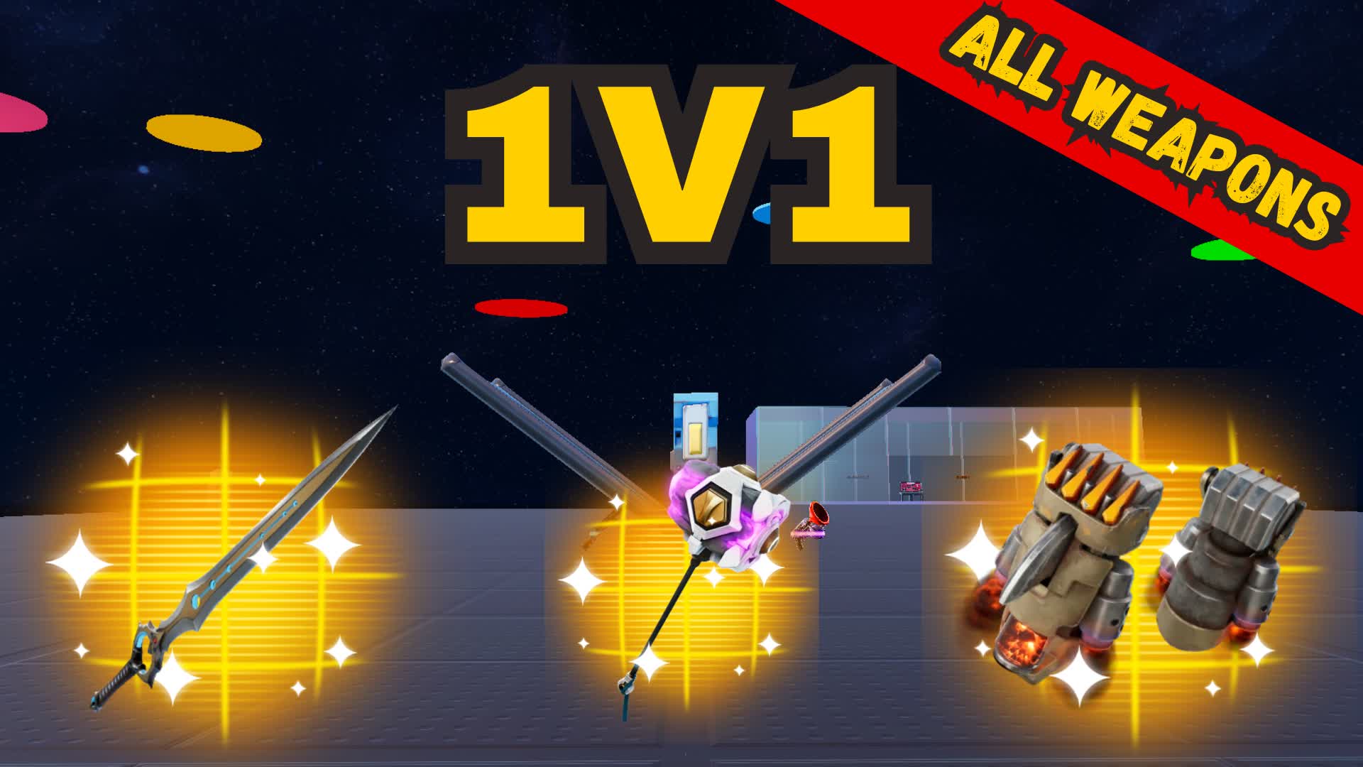 🎉1V1 CONFETI -TODAS LAS ARMAS🎉