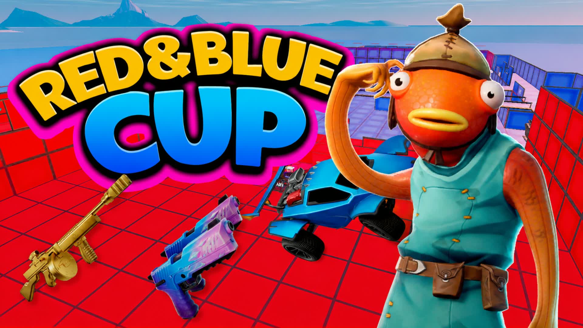 Red & Blue Cup Every Gun