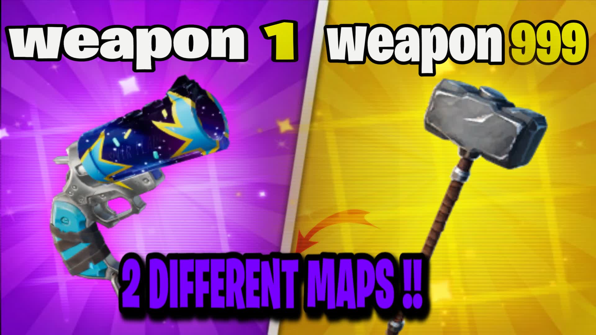 2 MAPS 🔴 GUN GAME🎯ONE SHOT🔫