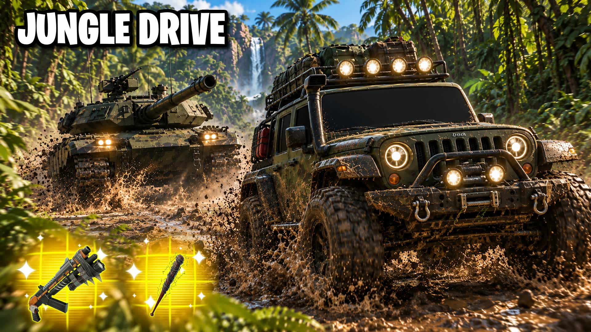 🧟 Jungle Drive - Zombie Car Game 🚗 9793-2014-2067 — Fortnite Map Code ...