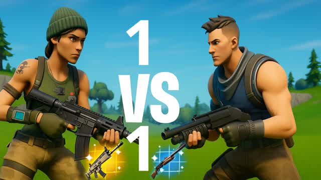 1V1 Build fights NEW