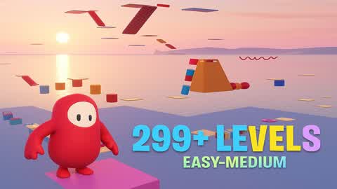 ⭐SUPER PARKOUR 299+ FALL GUYS⭐