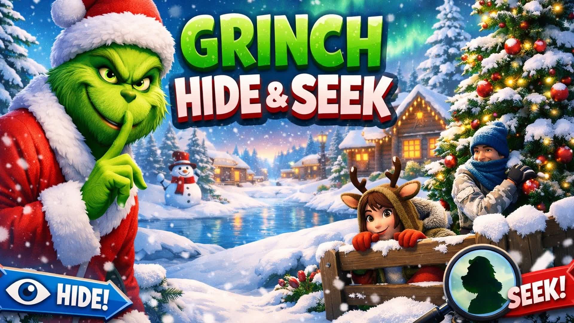 CHRISTMAS HIDE & SEEK ❄️ | Snow Village
