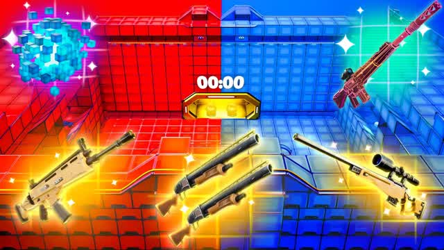 CRAZY ALL GUNS ⭐️RED VS BLUE 🔴 🔵