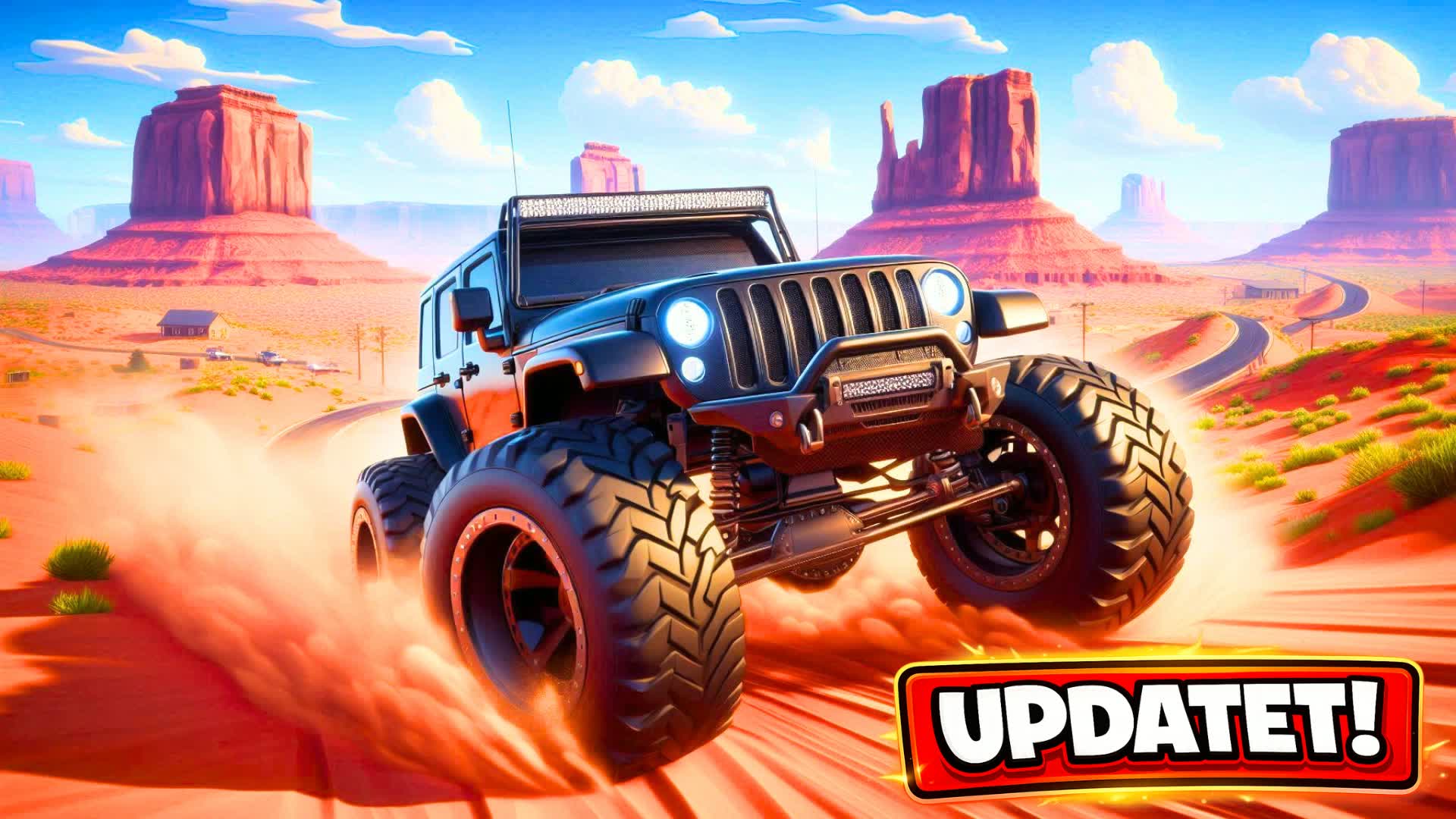 スーパーカー フリードライブ 🚗🏜️