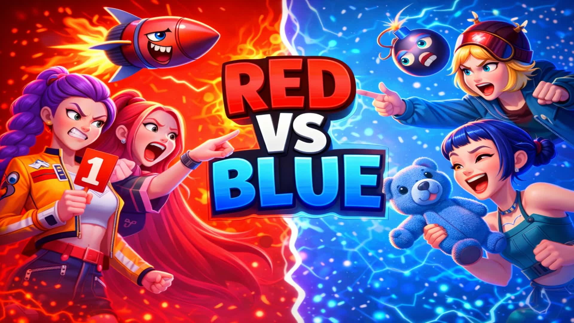 RED VS BLUE – K-POP DISCO