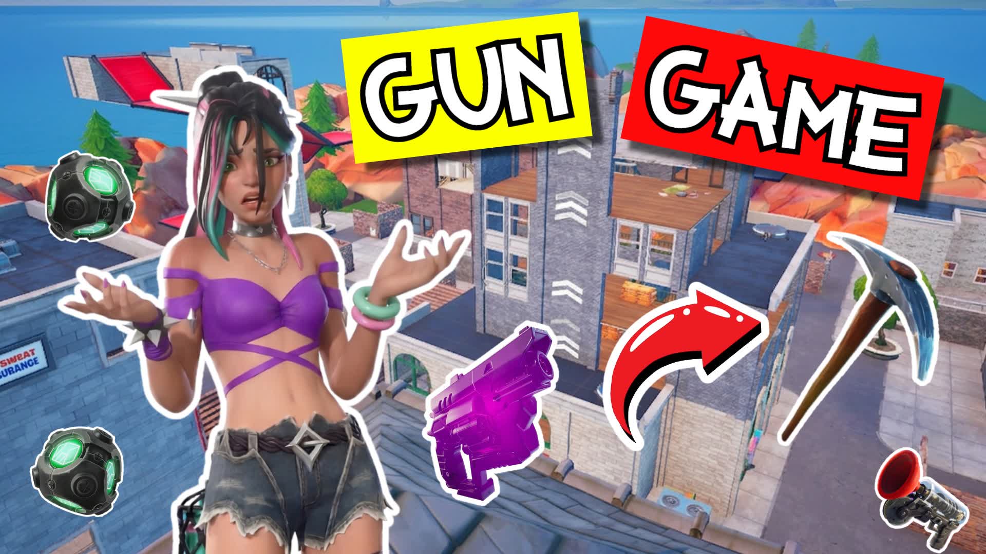 🔫GUN GAME SIN CONSTRUCCION❌