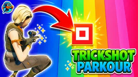 EASY TRICKSHOT PARKOUR 🎯100【NEW UPDATE】