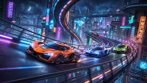 NEON OVERDRIVE: CYBER CIRCUIT đ