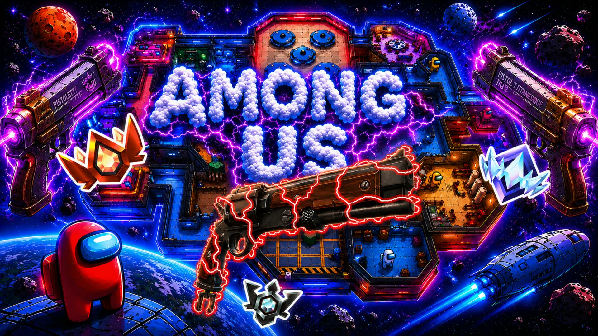 Among Usのファーストパーソン視点