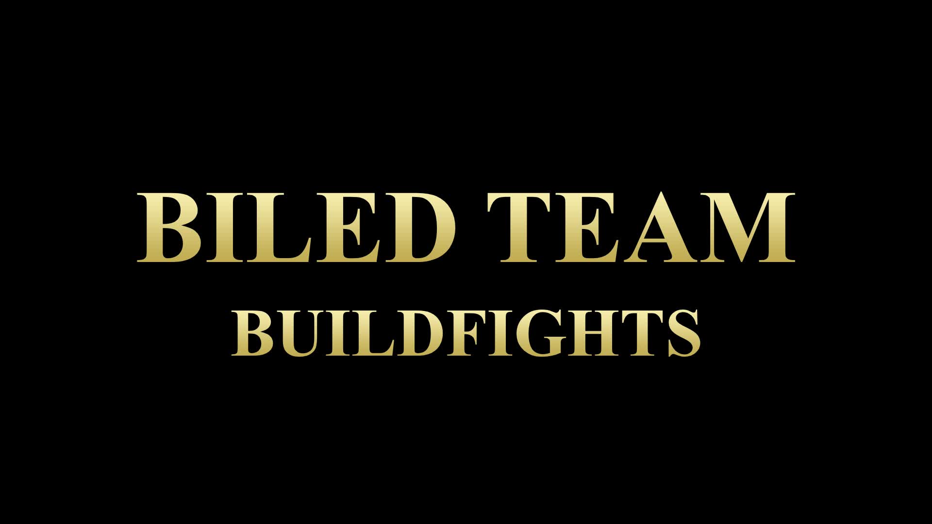 1v1 BUILD FIGHT | BILED TEAM