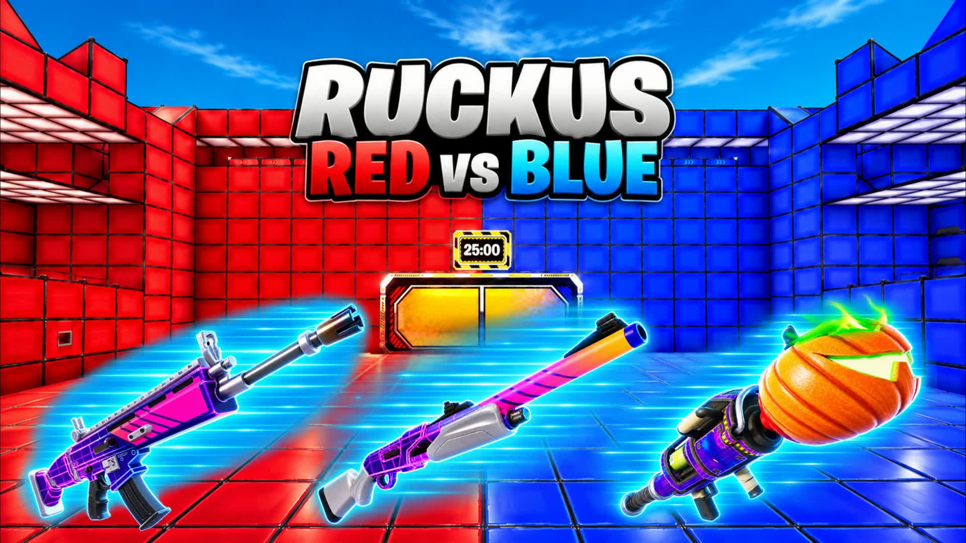 RUCKUS RED VS BLUE 🔴🔵
