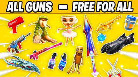 CRAZY TMNT ⭐ ALL GUNS FREE FOR ALL CARS
