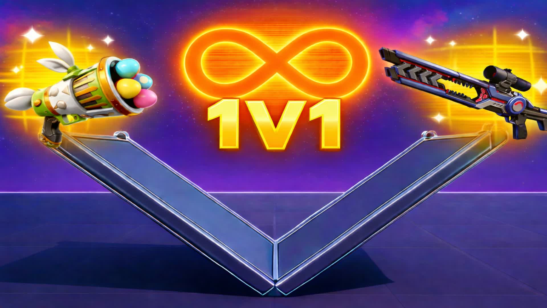 1v1 ビルド・アンド・ファイツ・コンペティションとコンストラクション