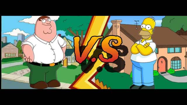 PETER VS HOMER!