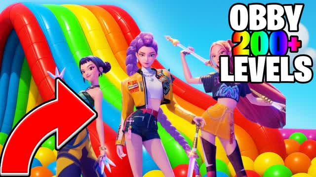 🤩 MEGA KPOP OBBY MINIGAMES 🌈