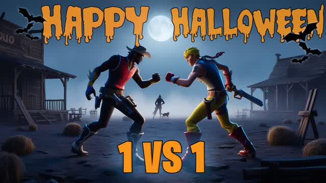 1vs1 on Halloween Night in the Wild West