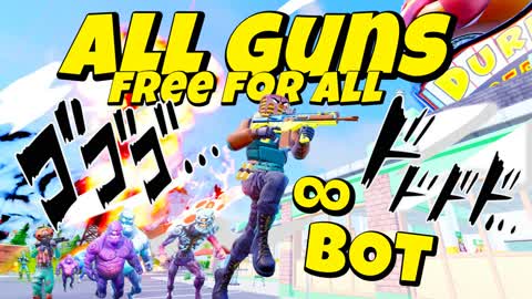 I just want to test out all weapons ※ almost compatible Aim & Characon Island = Moriya Map =