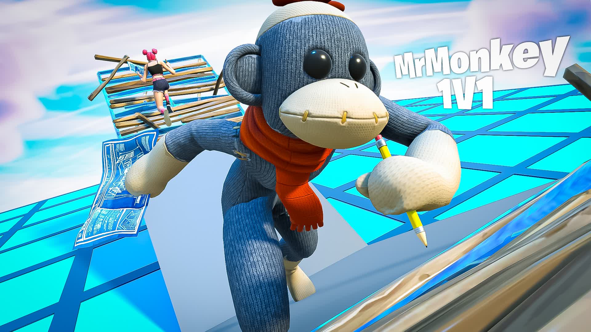 Monkey 1V1 Build Fights (200 Pumps)