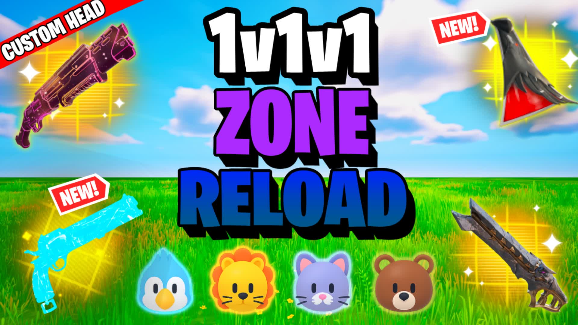 1V1V1 ZONE RELOAD FREE FOR ALL
