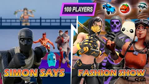 100 PLAYERS FASHION SHOW & SIMON SAYS